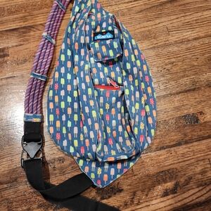 Kavu Colorful Popsicle Patterned Crossbody Bag